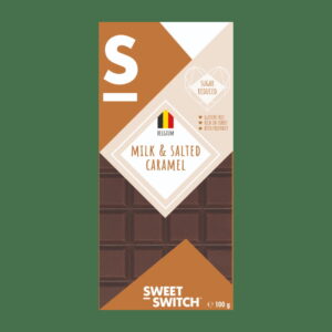 Sweet Switch - Melkchocolade Salted Caramel Tablet (100 gr)