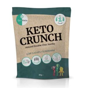 Go-Keto - Keto Crunch Almond Double Choc Vanilla (40 gr)