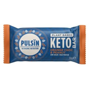 Pulsin Orange Choc & Peanut Keto Bar (50 gr) - THT 16-07-23