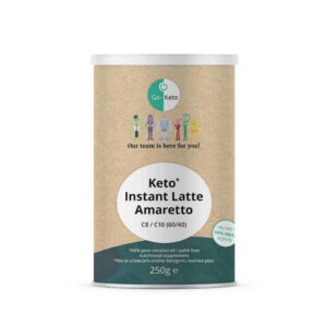 Go-Keto - MCT poeder Keto koffie Amandel (250 gr)