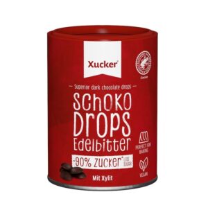 Xucker - Chocolade Druppels Puur (200 gr)