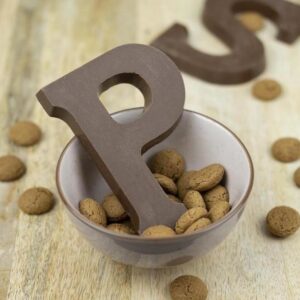Lowcarbchef Suikervrije chocoladeletter melk (135 g)