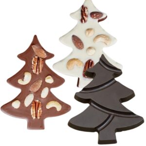 Lowcarbchef Chocolade kerstboom met noten (90 g)