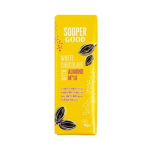 Soopergood Keto witte chocolade met amandelm*lk (40 gr)