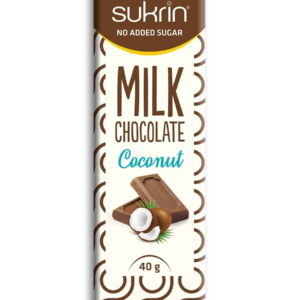 Sukrin Melkchocolade met kokos (40 gr)