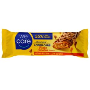 WeCare - Fudge Caramel reep (60 gr)