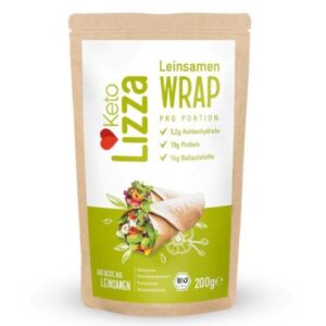 Lizza - Bio Lijnzaadwraps bakmix (200 gr)