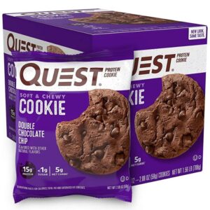 Quest - Protein Cookie Double Chocolate Chip (1 doos)