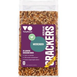 TastyBasics - Crackers meerzaden (8x25 gr)