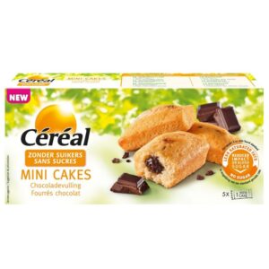 Céréal - Mini Cakes met chocoladevulling (150 gr)