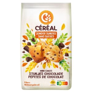 Céréal Mini Cakes met stukjes Chocolade (196 gr)