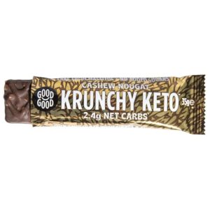Good Good Crunchy Keto Bar Cashew Nougat (35 gr)