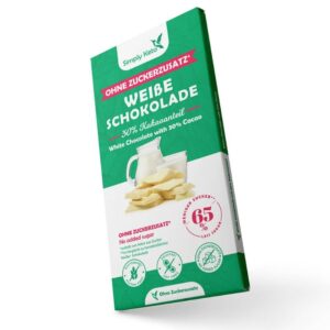 Simply Keto - Chocolade Tablet Wit met erythritol (100 gr)