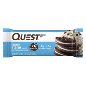Quest Protein Bar Cookies & Cream (60 gr) - THT 17-01-24