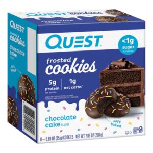 Quest - Frosted Cookies Chocolate Cake (8 stuks)