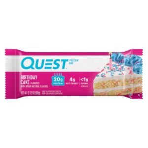 Quest Protein Bar Birthday Cake (60 gr) - THT 14-01-24