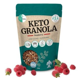 Go-Keto Keto Bio Granola Framboos (290 gr)