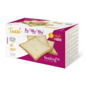 FeelingOK Toast Wit +Fibre (16 stuks)