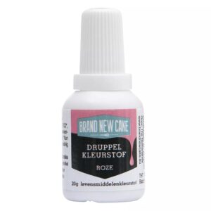 BrandNewCake Druppel Kleurstof Roze (20 gr)