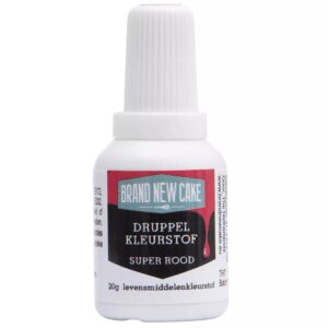 BrandNewCake Druppel Kleurstof Super Rood (20 gr)
