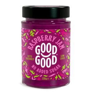 Good Good Sweet Raspberry Jam met Stevia (330 gr)