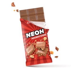 NEOH Chocoladereep melk hazelnoot (55 g)