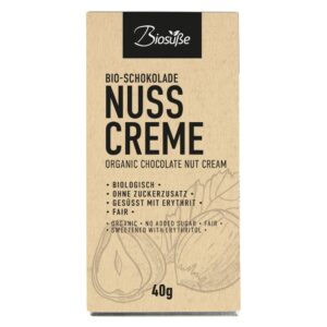 Biosüße Bio Chocoladereep Melk & Hazelnoten (40 gr)