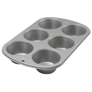 Wilton Muffin / Cupcake Bakvorm Jumbo (6 muffins)