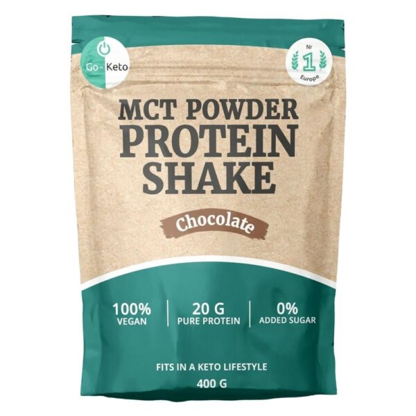 Go-Keto MCT Keto Eiwitpoeder Chocolade (400 gr)
