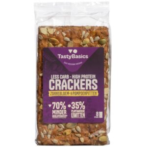 TastyBasics Crackers zonnebloem- en pompoenpitten