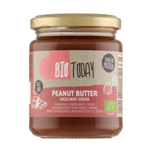 BioToday Pindakaas hazelnoot-cacao, bio (250 g)