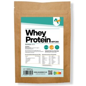 Adam's Brot Whey Protein WPC Naturel (1 kg)