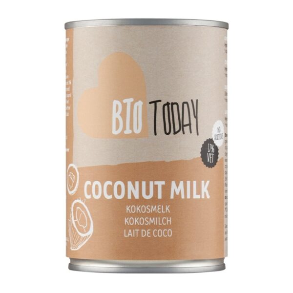 BioToday Kokosmelk, bio (400 ml)