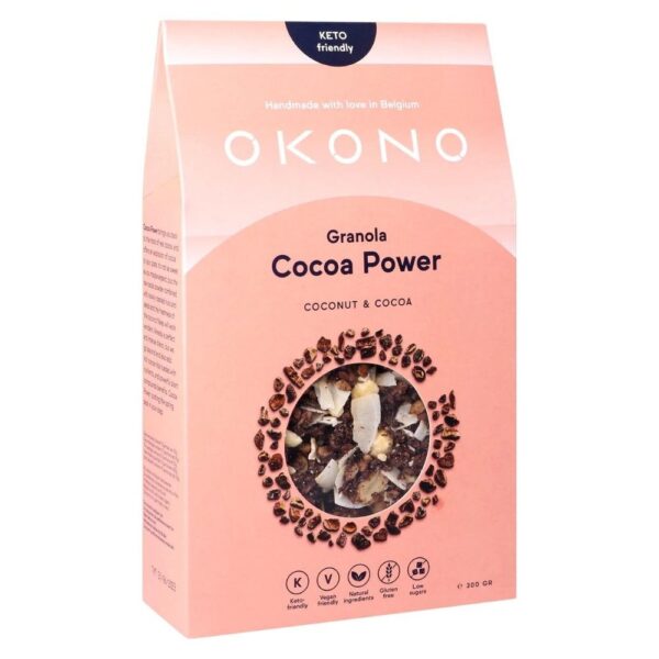 OKONO Keto Granola Cocoa Power (300 gr)