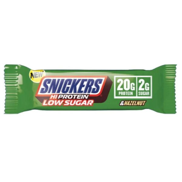 Snickers Milk Hazelnut Low Sugar High Protein Bar (57 gr)