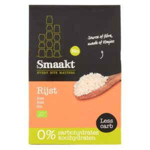 Smaakt Less Carb Bio Rijst (270 gr)