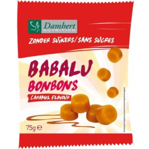 Damhert Babalu caramel snoepjes (75 gr)