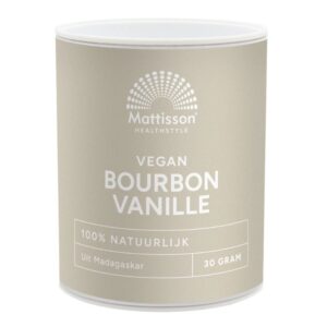 Mattisson Bourbon Vanille poeder (30 gr)