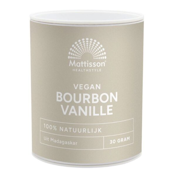 Mattisson Bourbon Vanille poeder (30 gr)