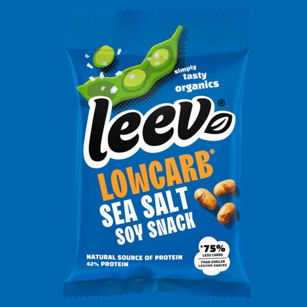 Leev® Bio Sea Salt Soy Snack (40 gr)
