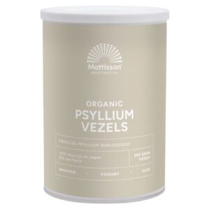 Mattisson Biologische Psyllium vezels, grof (250 gr)